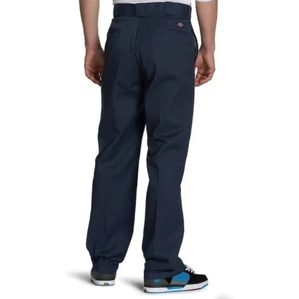 Dickies Men's Original 874 Work Pant 44W X 32L Dark Navy NWT durable classic - Picture 5 of 6